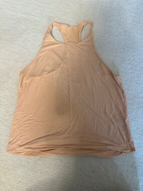 Sweaty Betty Light Peach Racerback Tank size M